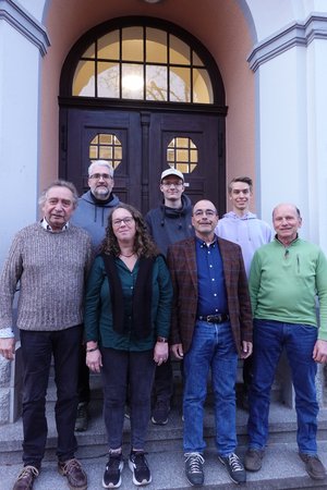 V.l.n.r.: Dieter Gebauer, Matthias Tanger, Elke Preuss, Philipp Tanger, Christian Scheerer, Yannic Welzel, Hubertus Brombach